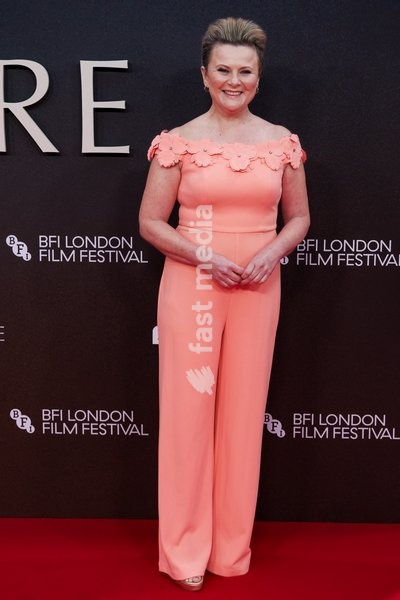 Monica Dolan attends the red carpet for the Opening Night Gala Elsinore during the London Film Festival 2026 on Wednesday 7 October 2026 at Royal Festival Hall, London