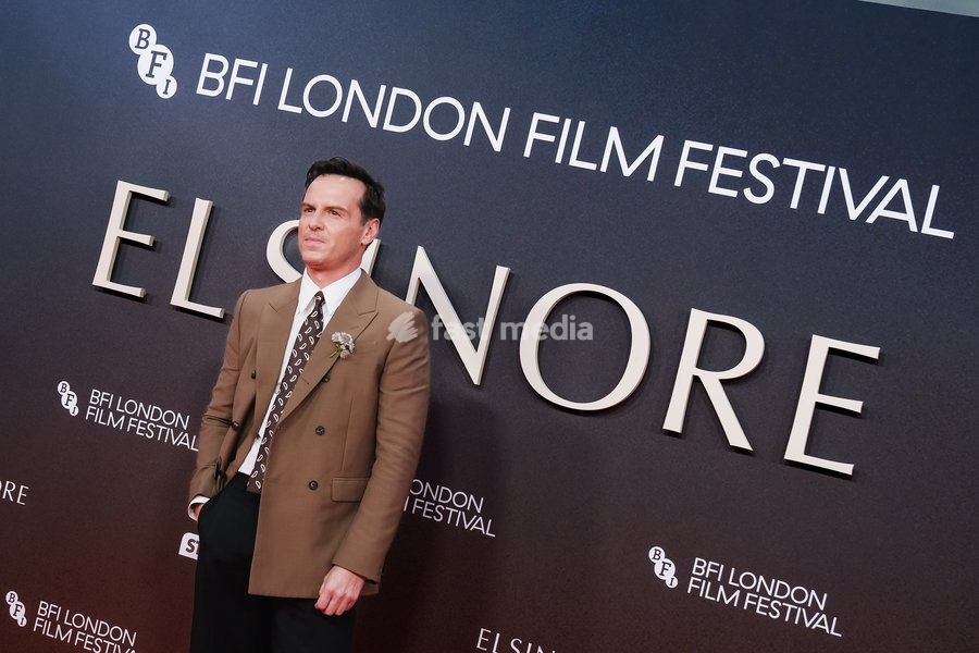 Andrew Scott attends the red carpet for the Opening Night Gala Elsinore during the London Film Festival 2026 on Wednesday 7 October 2026 at Royal Festival Hall, London