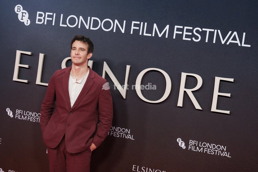 Luke Thompson attends the red carpet for the Opening Night Gala Elsinore during the London Film Festival 2026 on Wednesday 7 October 2026 at Royal Festival Hall, London