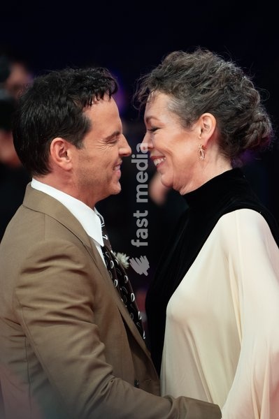 Andrew Scott and Olivia Colman attends the Opening Night Gala of 'Elsinore' at The 70th BFI London Film Festival at Royal Festival Hall, Southbank, London, England, UK on Wednesday 7 October, 2026