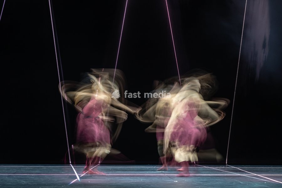 Dancers from Acosta Danza perform during Cuban Baroque at Sadler's Wells Theatre, London, UK, on 7 October 2026. The double bill, under the artistic direction of Carlos Acosta, blends Baroque artistry with Cuban dance across two works: Pearls, a world premiere choreographed by Andonis Foniadakis,…