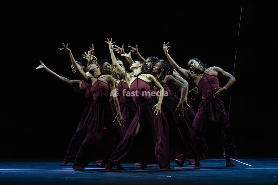 Dancers from Acosta Danza perform during Cuban Baroque at Sadler's Wells Theatre, London, UK, on 7 October 2026. The double bill, under the artistic direction of Carlos Acosta, blends Baroque artistry with Cuban dance across two works: Pearls, a world premiere choreographed by Andonis Foniadakis,…