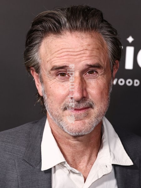 HOLLYWOOD, LOS ANGELES, CALIFORNIA, USA - OCTOBER 06: David Arquette arrives at the 26th Annual Screamfest Horror Film Festival - Opening Night - World Premiere Of Jeremy Weiss' 'The Night Driver' held at TCL Chinese 6 Theatres at Ovation Hollywood on October 6, 2026 in Hollywood, Los Angeles,…