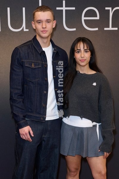 Johnny Sanpher and Leila Khan seen attending the press screening for Adultery produced by Poison Pen Studios in association with ITV Studios for ITV and STV. The series will launch this October and will be available for streaming on ITVX and STV Player. held at the Soho House Hotel