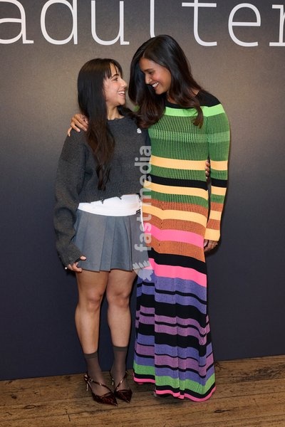 Leila Khan and Shelley Conn seen attending the press screening for Adultery produced by Poison Pen Studios in association with ITV Studios for ITV and STV. The series will launch this October and will be available for streaming on ITVX and STV Player. held at the Soho House Hotel