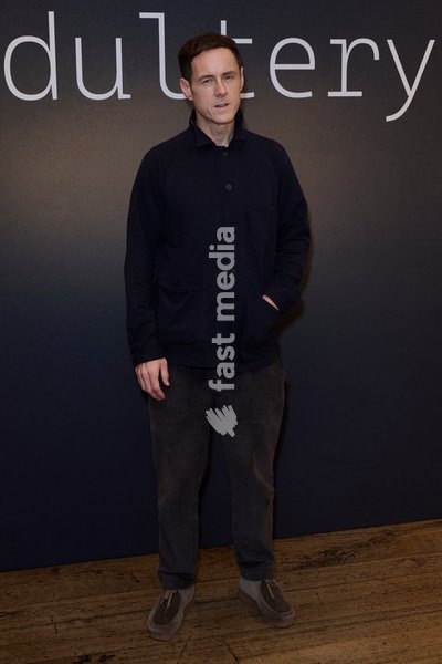 Andrew Knott seen attending the press screening for Adultery produced by Poison Pen Studios in association with ITV Studios for ITV and STV. The series will launch this October and will be available for streaming on ITVX and STV Player. held at the Soho House Hotel