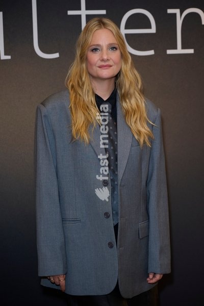 Romola Garai seen attending the press screening for Adultery produced by Poison Pen Studios in association with ITV Studios for ITV and STV. The series will launch this October and will be available for streaming on ITVX and STV Player. held at the Soho House Hotel