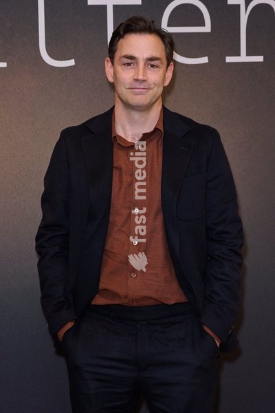 Matthew McNulty seen attending the press screening for Adultery produced by Poison Pen Studios in association with ITV Studios for ITV and STV. The series will launch this October and will be available for streaming on ITVX and STV Player. held at the Soho House Hotel