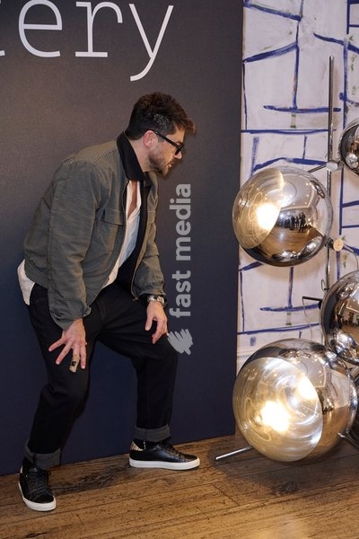 Dominic Cooper seen attending the press screening for Adultery produced by Poison Pen Studios in association with ITV Studios for ITV and STV. The series will launch this October and will be available for streaming on ITVX and STV Player. held at the Soho House Hotel