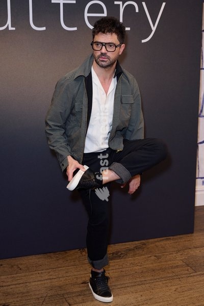 Dominic Cooper seen attending the press screening for Adultery produced by Poison Pen Studios in association with ITV Studios for ITV and STV. The series will launch this October and will be available for streaming on ITVX and STV Player. held at the Soho House Hotel