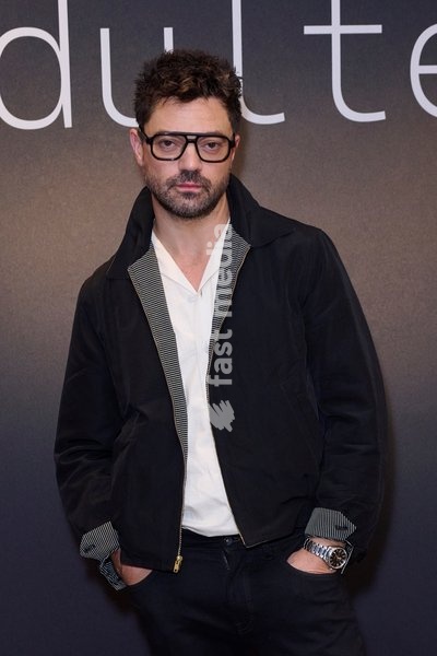 Dominic Cooper seen attending the press screening for Adultery produced by Poison Pen Studios in association with ITV Studios for ITV and STV. The series will launch this October and will be available for streaming on ITVX and STV Player. held at the Soho House Hotel