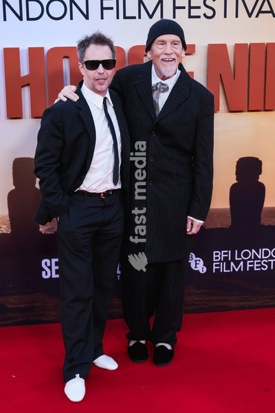 Sam Rockwell, John Malkovich attends the red carpet for Premiere Of Wild Horse Nine screening during the London Film Festival 2026 on Friday 9 October 2026 at Royal Festival Hall, London