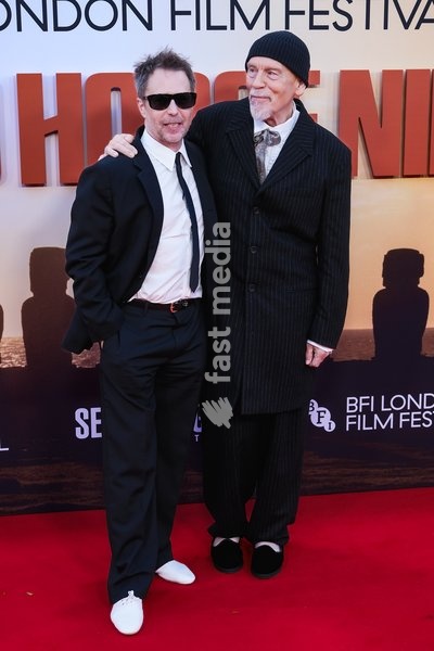 Sam Rockwell, John Malkovich attends the red carpet for Premiere Of Wild Horse Nine screening during the London Film Festival 2026 on Friday 9 October 2026 at Royal Festival Hall, London