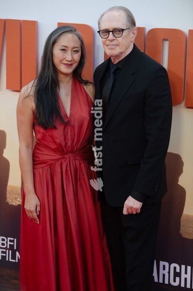 Steve Buscemi and wife Karen Ho attends the Festival Gala of 'Wild Horse Nine' at The 70th BFI London Film Festival at Royal Festival Hall, Southbank, London, England, UK on Friday 9 October, 2026