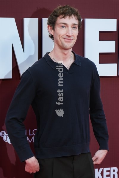 Jamie Bisping attends the red carpet for Gala Screening Of Bunker screening during the London Film Festival 2026 on Saturday 10 October 2026 at Royal Festival Hall, London