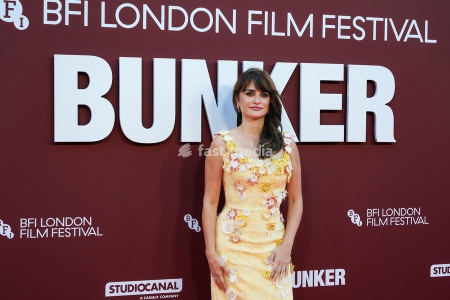 Penélope Cruz attends the red carpet for Gala Screening Of Bunker screening during the London Film Festival 2026 on Saturday 10 October 2026 at Royal Festival Hall, London
