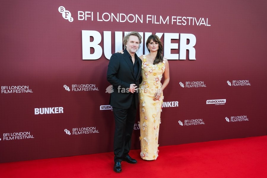 Florian Zeller, Penélope Cruz attends the red carpet for Gala Screening Of Bunker screening during the London Film Festival 2026 on Saturday 10 October 2026 at Royal Festival Hall, London