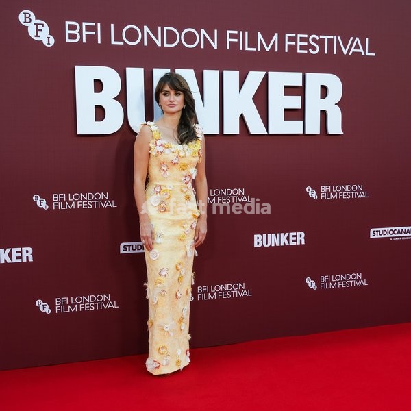 Penélope Cruz attends the red carpet for Gala Screening Of Bunker screening during the London Film Festival 2026 on Saturday 10 October 2026 at Royal Festival Hall, London
