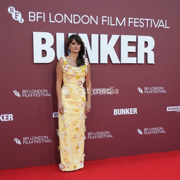 Penélope Cruz attends the red carpet for Gala Screening Of Bunker screening during the London Film Festival 2026 on Saturday 10 October 2026 at Royal Festival Hall, London