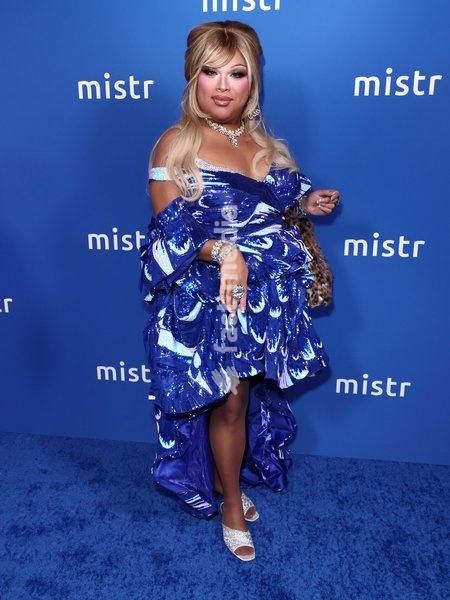 Lushious Massacr at MISTR's 2nd Annual National PrEP Day Celebration held at The Abbey Food and Bar on October 10, 2026 in West Hollywood, Los Angeles, California, United States