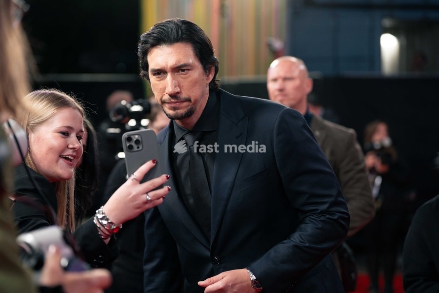Adam Driver attends the premiere of 'Paper Tiger' during the 70th BFI London Film Festival at the Royal Festival Hall in London, United Kingdom on October 10, 2026