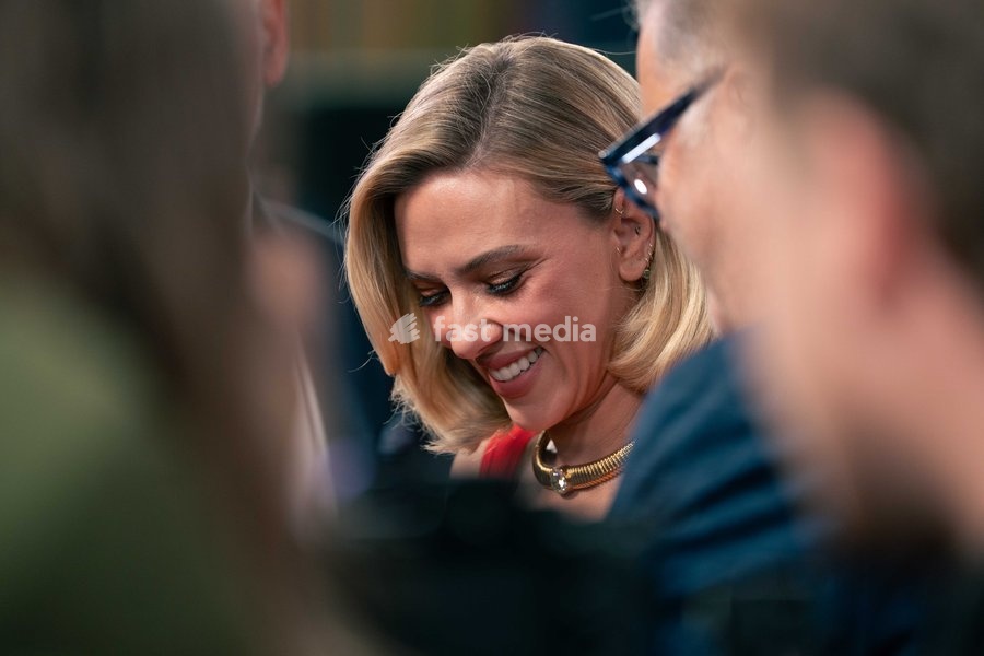 Scarlett Johansson attends the premiere of 'Paper Tiger' during the 70th BFI London Film Festival at the Royal Festival Hall in London, United Kingdom on October 10, 2026