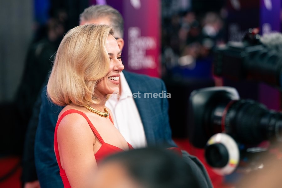 Scarlett Johansson attends the premiere of 'Paper Tiger' during the 70th BFI London Film Festival at the Royal Festival Hall in London, United Kingdom on October 10, 2026
