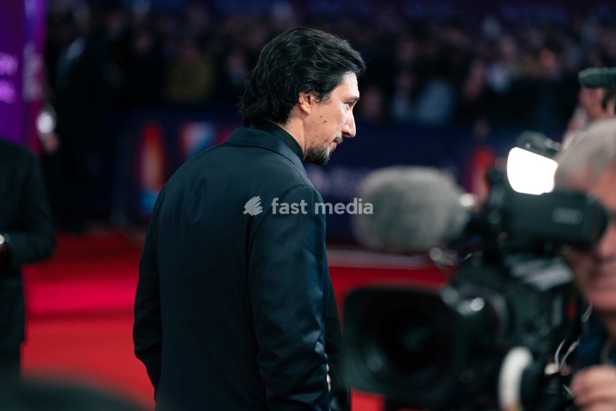 Adam Driver attends the premiere of 'Paper Tiger' during the 70th BFI London Film Festival at the Royal Festival Hall in London, United Kingdom on October 10, 2026