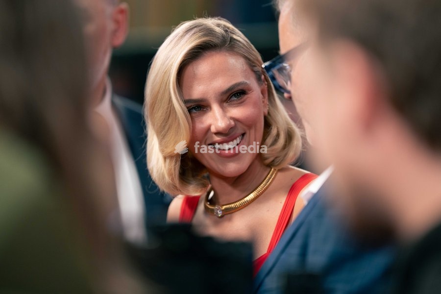 Scarlett Johansson attends the premiere of 'Paper Tiger' during the 70th BFI London Film Festival at the Royal Festival Hall in London, United Kingdom on October 10, 2026