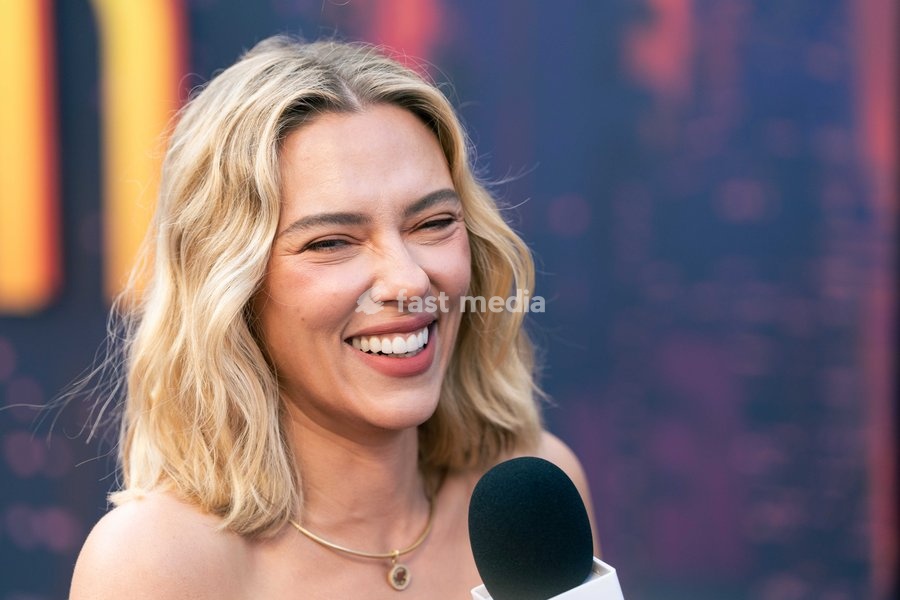 Scarlett Johansson attends the "Ray Gunn" Gala during the 70th BFI London Film Festival at The Royal Festival Hall on October 10, 2026 in London, England