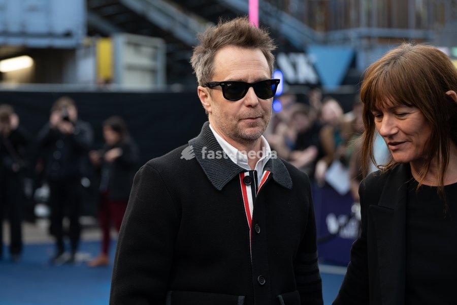 Sam Rockwell attends the "Ray Gunn" Gala during the 70th BFI London Film Festival at The Royal Festival Hall on October 10, 2026 in London, England
