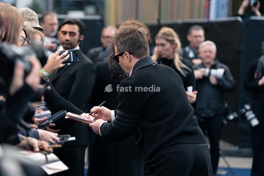 Sam Rockwell attends the "Ray Gunn" Gala during the 70th BFI London Film Festival at The Royal Festival Hall on October 10, 2026 in London, England