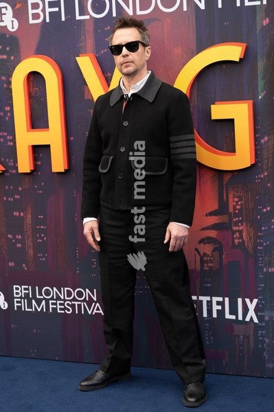 Sam Rockwell attends the "Ray Gunn" Gala during the 70th BFI London Film Festival at The Royal Festival Hall on October 10, 2026 in London, England