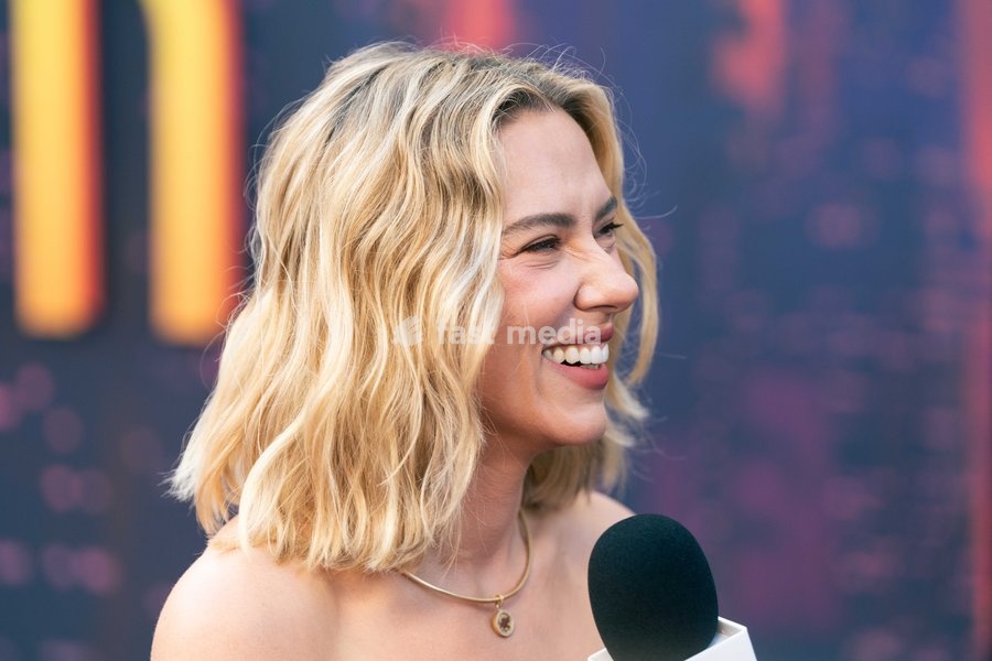 Scarlett Johansson attends the "Ray Gunn" Gala during the 70th BFI London Film Festival at The Royal Festival Hall on October 10, 2026 in London, England