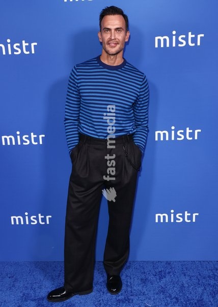 WEST HOLLYWOOD, LOS ANGELES, CALIFORNIA, USA - OCTOBER 10: Cheyenne Jackson arrives at MISTR's 2nd Annual National PrEP Day Celebration held at The Abbey Food and Bar on October 10, 2026 in West Hollywood, Los Angeles, California, United States