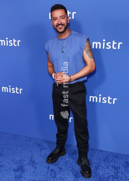 WEST HOLLYWOOD, LOS ANGELES, CALIFORNIA, USA - OCTOBER 10: Jai Rodriguez arrives at MISTR's 2nd Annual National PrEP Day Celebration held at The Abbey Food and Bar on October 10, 2026 in West Hollywood, Los Angeles, California, United States