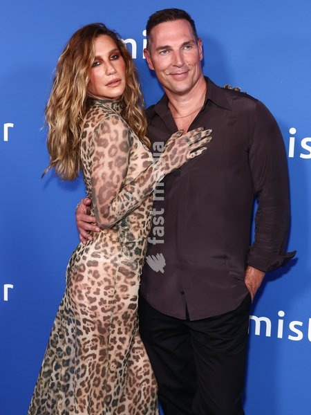 WEST HOLLYWOOD, LOS ANGELES, CALIFORNIA, USA - OCTOBER 10: Kesha Rose Sebert and Tristan Schukraft arrive at MISTR's 2nd Annual National PrEP Day Celebration held at The Abbey Food and Bar on October 10, 2026 in West Hollywood, Los Angeles, California, United States