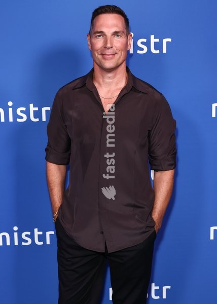 WEST HOLLYWOOD, LOS ANGELES, CALIFORNIA, USA - OCTOBER 10: Tristan Schukraft arrives at MISTR's 2nd Annual National PrEP Day Celebration held at The Abbey Food and Bar on October 10, 2026 in West Hollywood, Los Angeles, California, United States