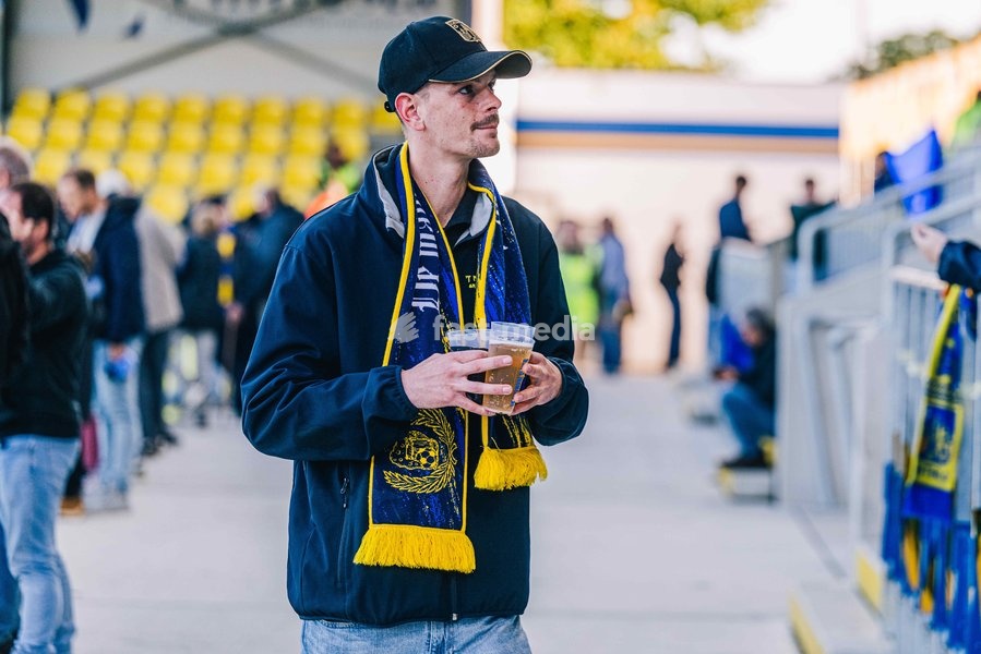 Westerlo's supporters pictured during a soccer match between KVC Westerlo and Royal Antwerp FC, Sunday 11 October 2026 in Westerlo, on day 8 of the 2026-2027 'Jupiler Pro League' first division of the Belgian championship