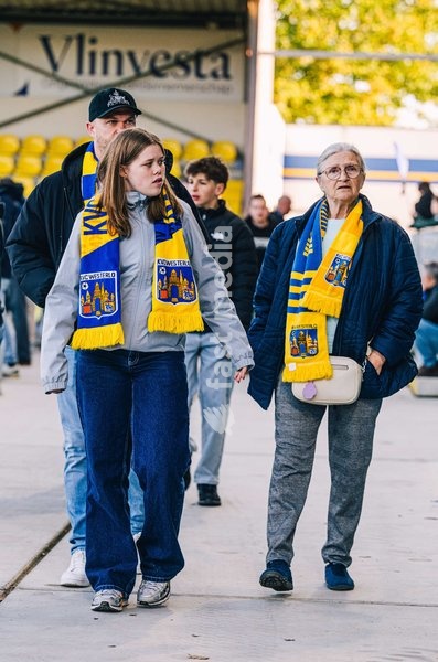 Westerlo's supporters pictured during a soccer match between KVC Westerlo and Royal Antwerp FC, Sunday 11 October 2026 in Westerlo, on day 8 of the 2026-2027 'Jupiler Pro League' first division of the Belgian championship
