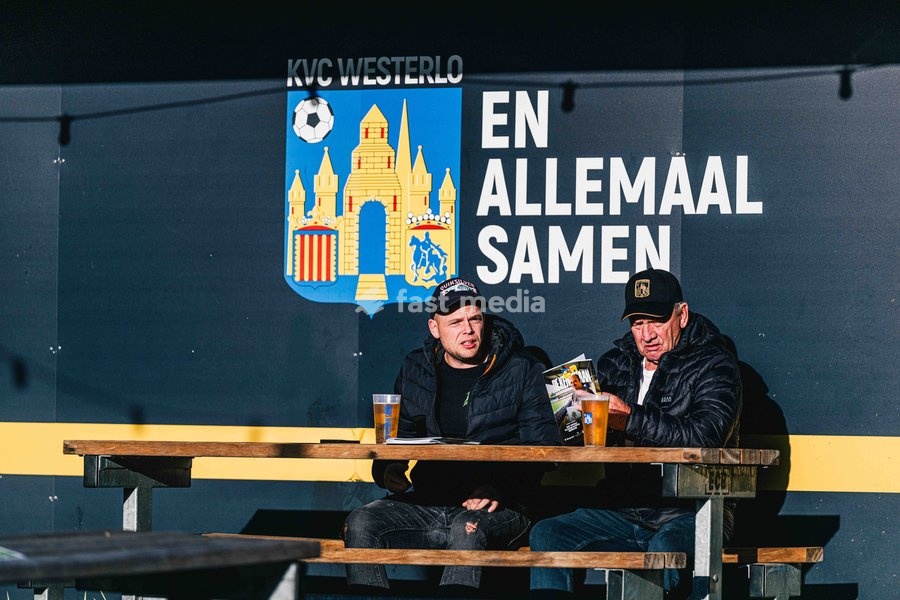 Westerlo's supporters pictured during a soccer match between KVC Westerlo and Royal Antwerp FC, Sunday 11 October 2026 in Westerlo, on day 8 of the 2026-2027 'Jupiler Pro League' first division of the Belgian championship