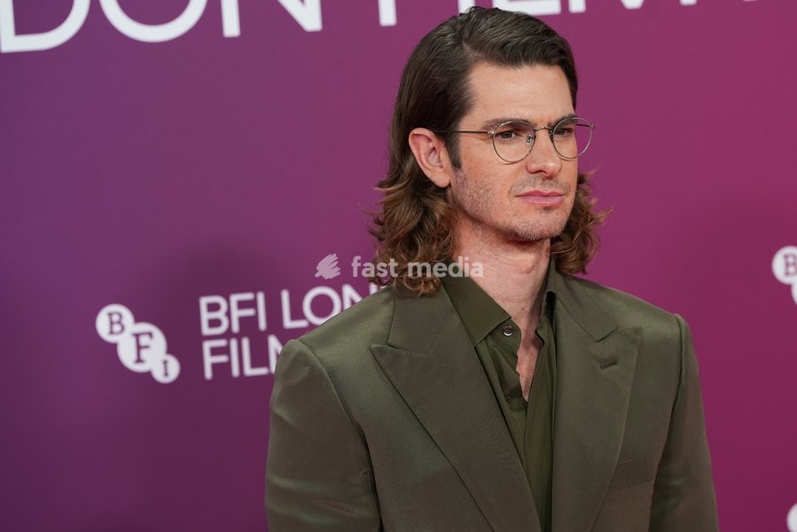 LONDON, ENGLAND - OCTOBER 11: Andrew Garfield attends the “Artificial” gala screening during the BFI London Film Festival at Southbank Centre on October 11, 2026 in London, England