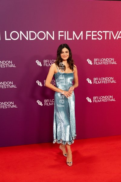 LONDON, ENGLAND - OCTOBER 11: Monica Barbaro attends the “Artificial” gala screening during the BFI London Film Festival at Southbank Centre on October 11, 2026 in London, England