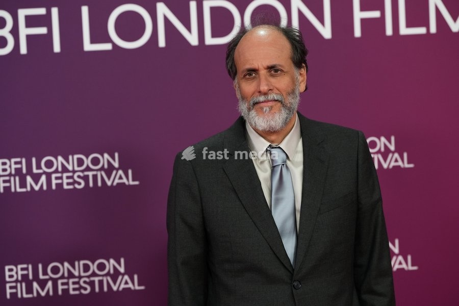 LONDON, ENGLAND - OCTOBER 11: Luca Guadagnino attends the “Artificial” gala screening during the BFI London Film Festival at Southbank Centre on October 11, 2026 in London, England