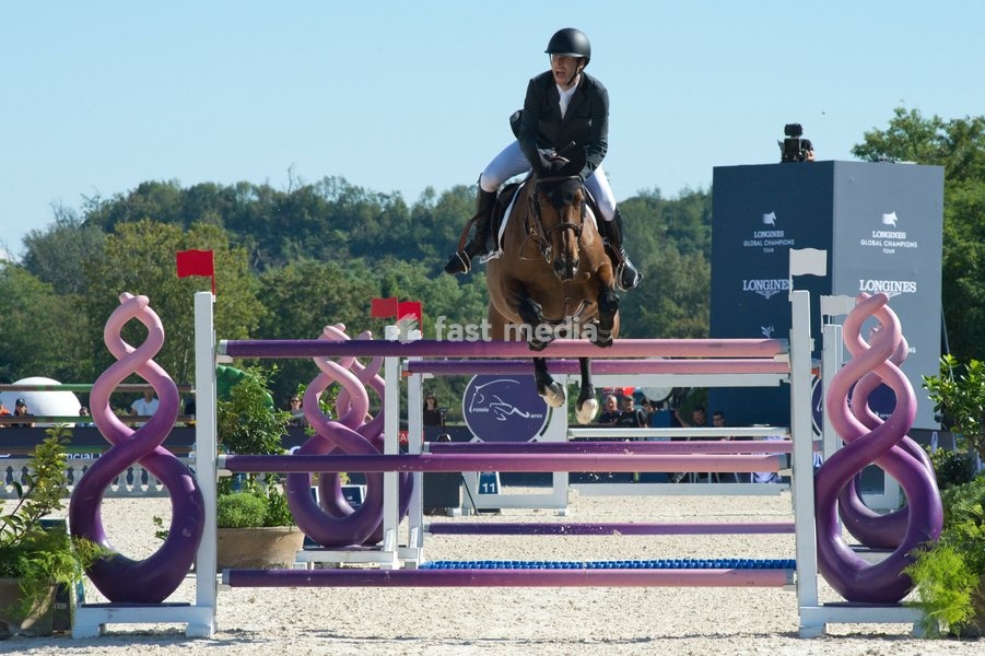 Italy, Rome, 11 October, 2026 - Longines Global Champions Tour Rome. Pietro Giannattasio Military Hippodrome, Pictured : Pieter Devos ON Casual DV Z Photo