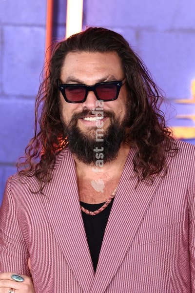 Jason Momoa at the World Premiere Of Paramount Pictures' 'Street Fighter' held at the TCL Chinese Theatre IMAX at Ovation Hollywood on October 12, 2026 in Hollywood, Los Angeles, California, United States