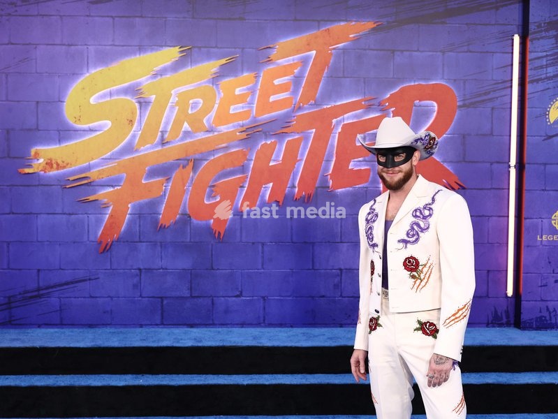 Orville Peck at the World Premiere Of Paramount Pictures' 'Street Fighter' held at the TCL Chinese Theatre IMAX at Ovation Hollywood on October 12, 2026 in Hollywood, Los Angeles, California, United States