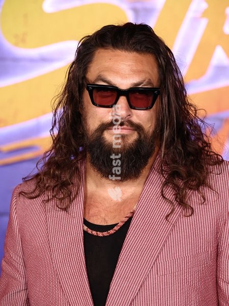 Jason Momoa at the World Premiere Of Paramount Pictures' 'Street Fighter' held at the TCL Chinese Theatre IMAX at Ovation Hollywood on October 12, 2026 in Hollywood, Los Angeles, California, United States