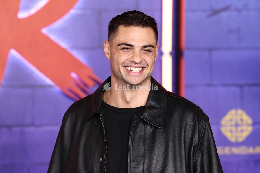 Noah Centineo at the World Premiere Of Paramount Pictures' 'Street Fighter' held at the TCL Chinese Theatre IMAX at Ovation Hollywood on October 12, 2026 in Hollywood, Los Angeles, California, United States