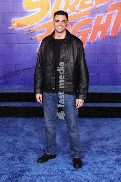 Noah Centineo at the World Premiere Of Paramount Pictures' 'Street Fighter' held at the TCL Chinese Theatre IMAX at Ovation Hollywood on October 12, 2026 in Hollywood, Los Angeles, California, United States